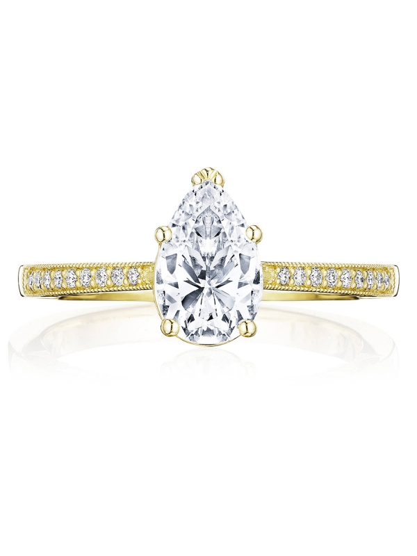 Pear Solitaire Engagement Ring