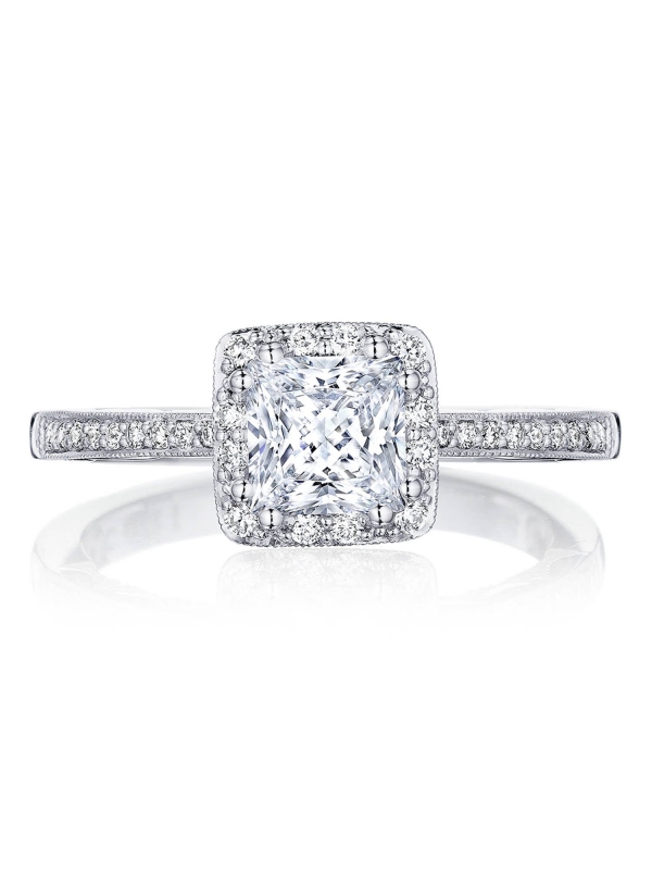 Princess Bloom Engagement Ring