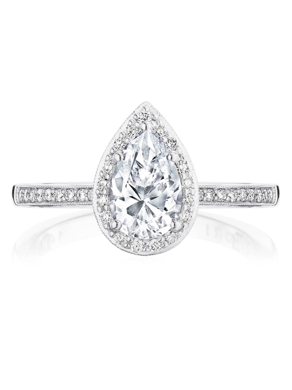 Pear Bloom Engagement Ring