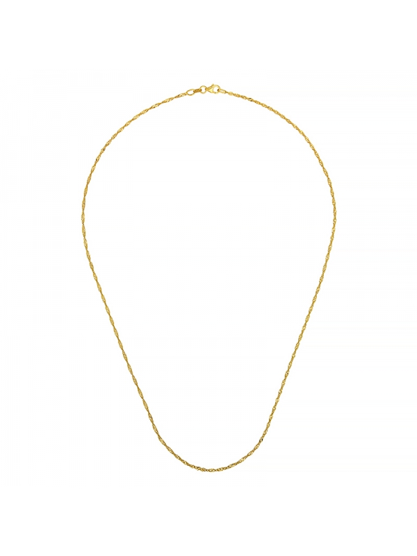 14KT Yellow Twisted Chain 1.5mm
