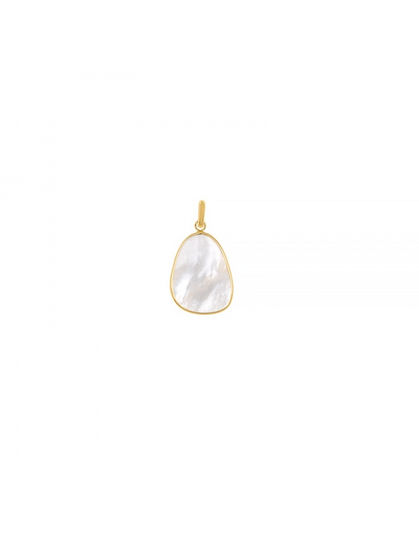 14KT Yellow Mother-of-Pearl Pendant