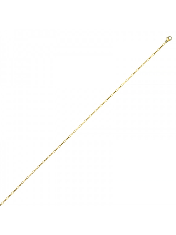 18KT Yellow Short and Long Cable