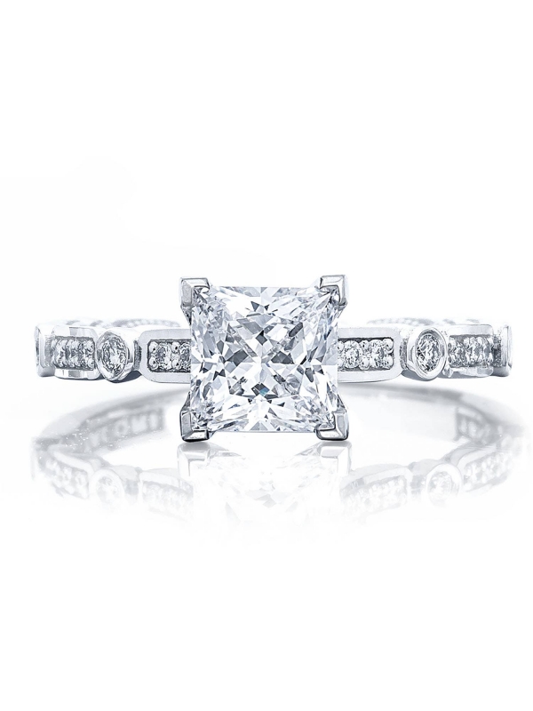 Princess Solitaire Engagement Ring