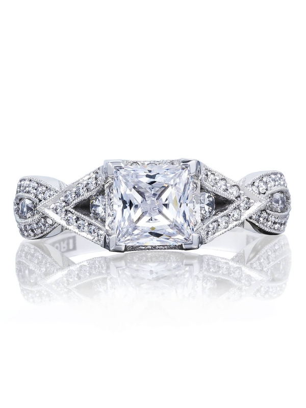 Princess Solitaire Engagement Ring