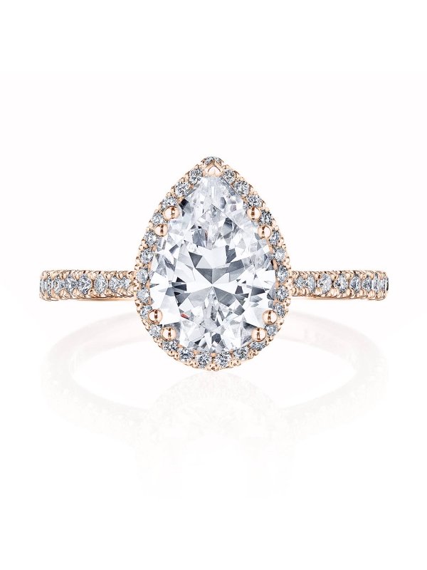 Pear Bloom Engagement Ring