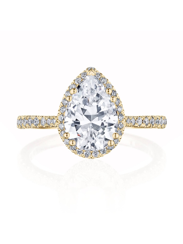 Pear Bloom Engagement Ring