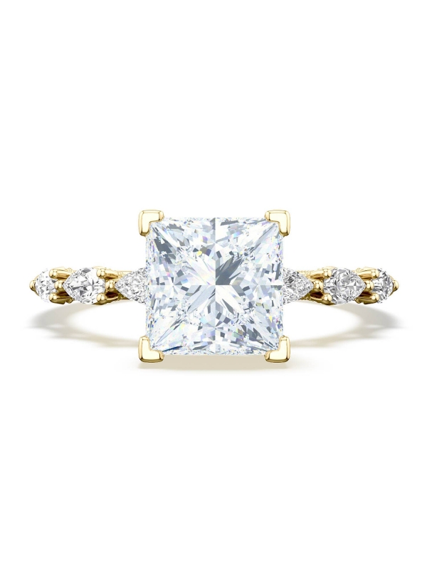 Princess Solitaire Engagement Ring