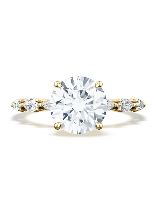 Round Solitaire Engagement Ring