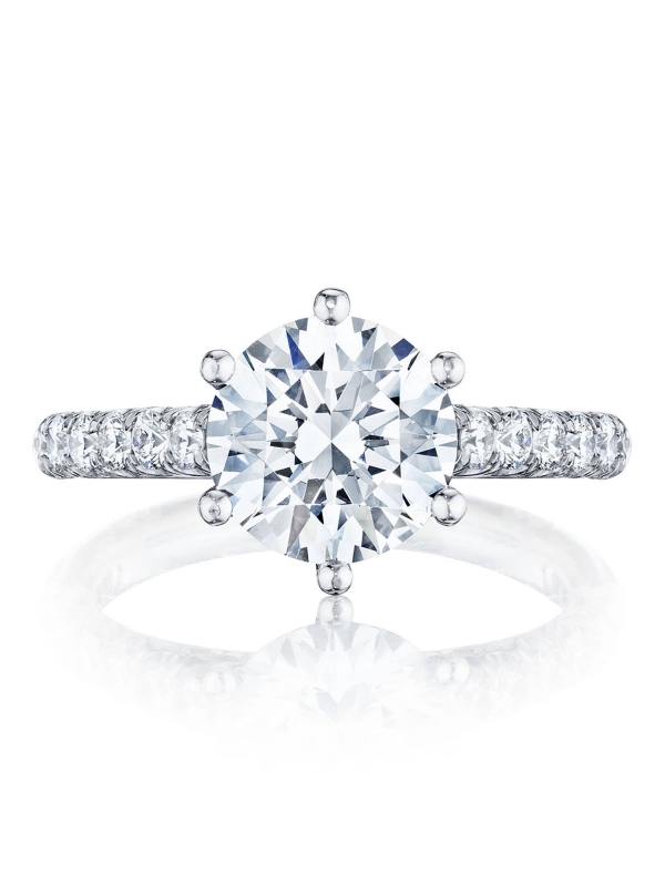 Round Solitaire Engagement Ring