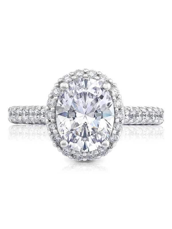 Oval Bloom Engagement Ring