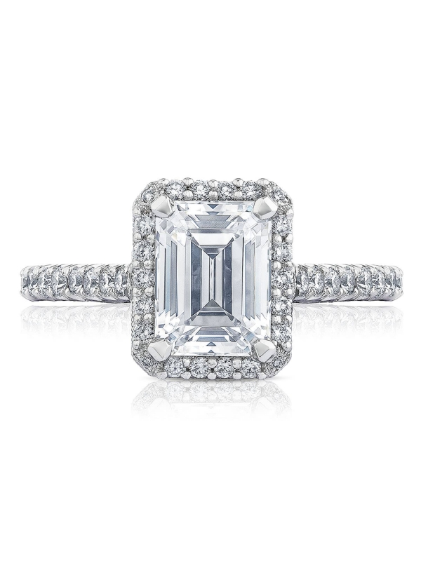 Emerald Bloom Engagement Ring