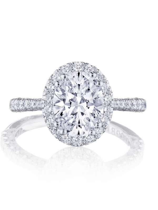 Oval Bloom Engagement Ring