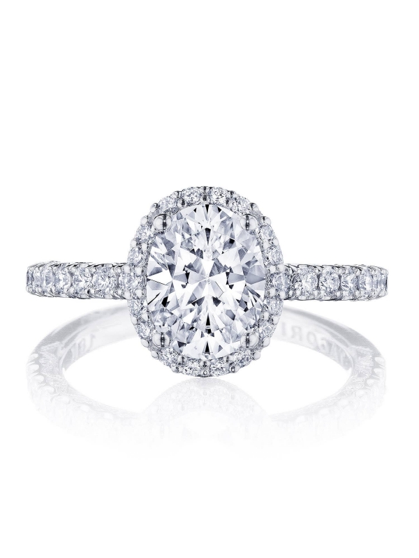Oval Bloom Engagement Ring