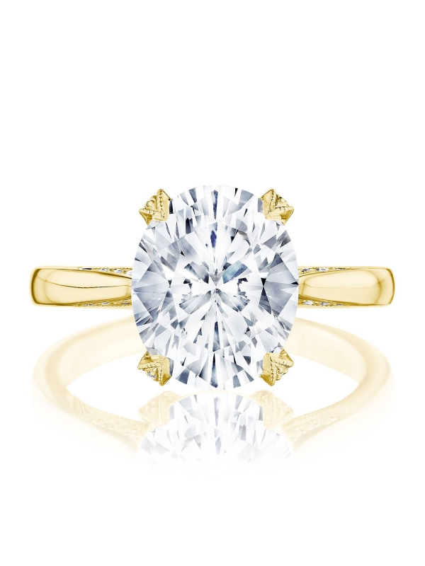 Oval Solitaire Engagement Ring