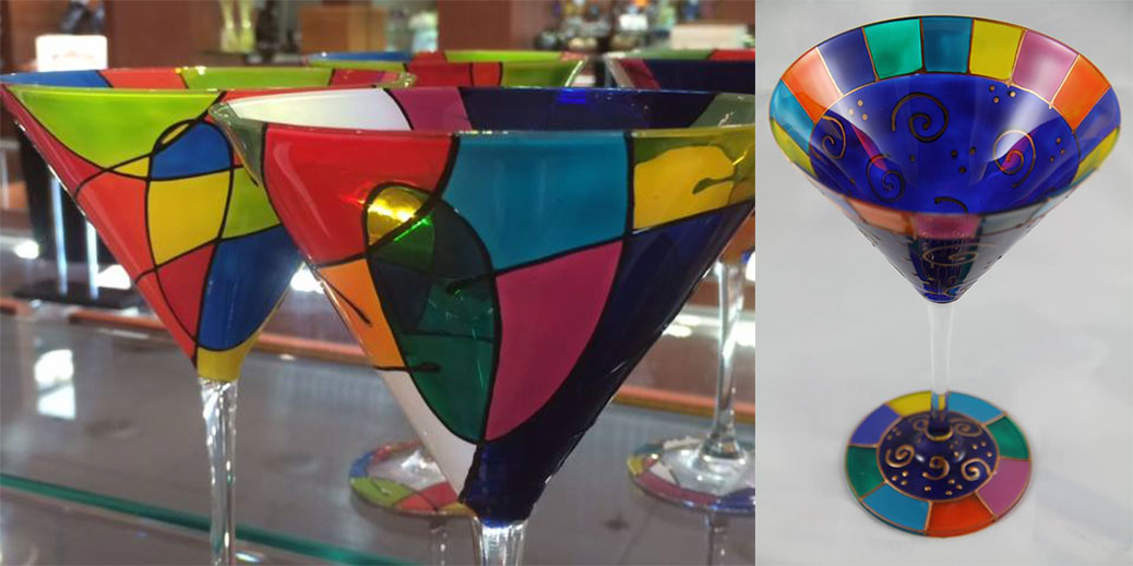 Jewelry Martini Glass